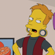 Schwartz’s character in The Simpsons’ “’Cue Detective”